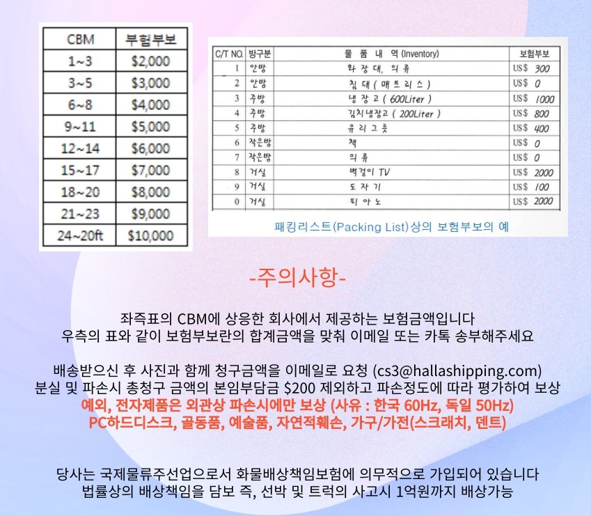 독일해외이사 파손